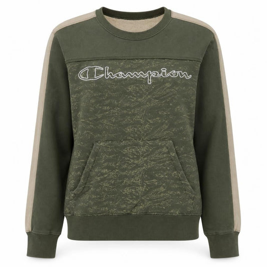 Womens UK Size L Champion Green Pullover Sweatshirt