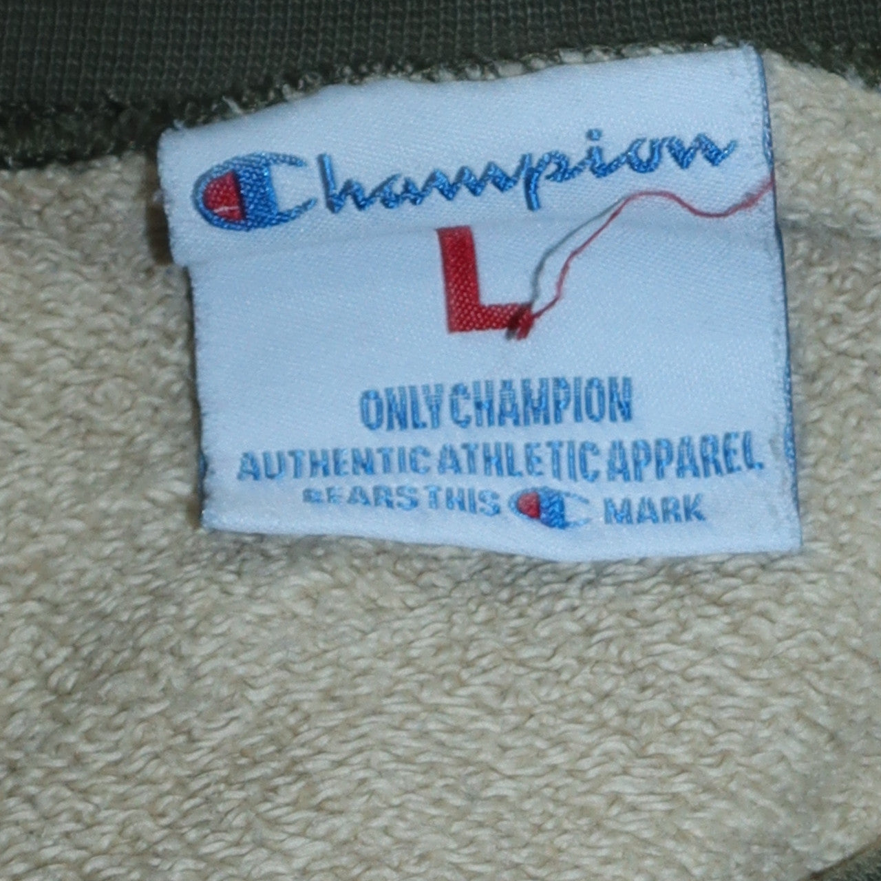 Womens UK Size L Champion Green Pullover Sweatshirt