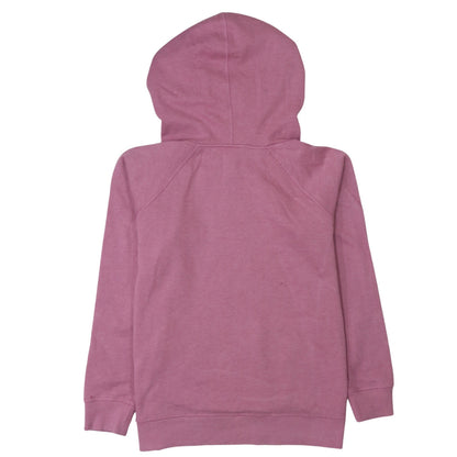 Womens UK Size L Reebok Pink Pullover Hoodie