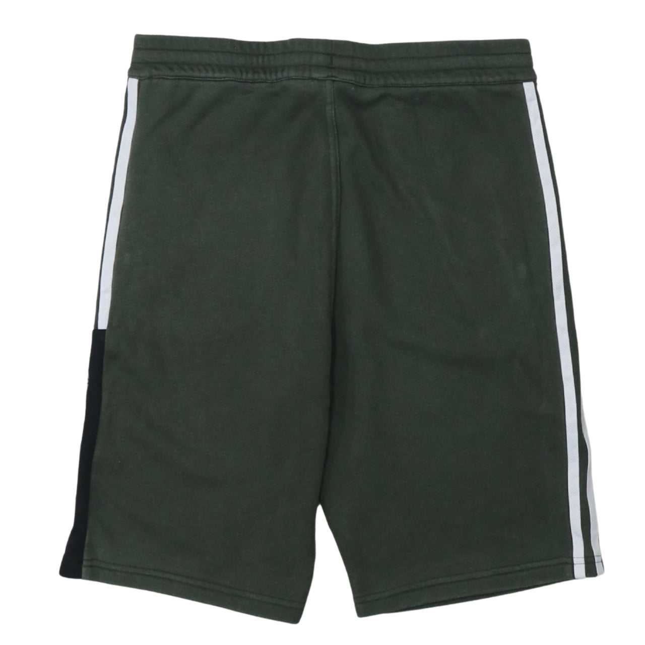 Adidas Boys Green Athletic Shorts Size 14 Years Regular Fit Activewear