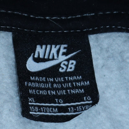 Nike SB Boys Grey Pullover Hoodie XL 13-15 Years Hooded Sweatshirt