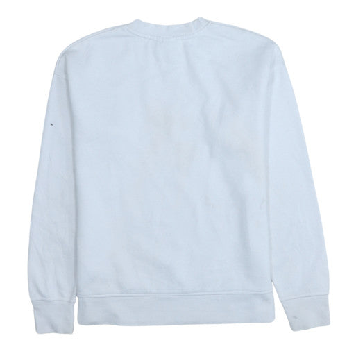 Womens UK Size 2XS Disney White Pullover Sweatshirt