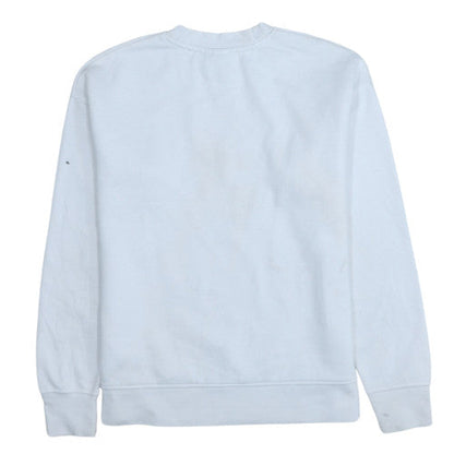 Womens UK Size 2XS Disney White Pullover Sweatshirt
