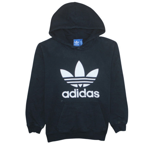 Mens UK Size M adidas Black Pullover Hoodie