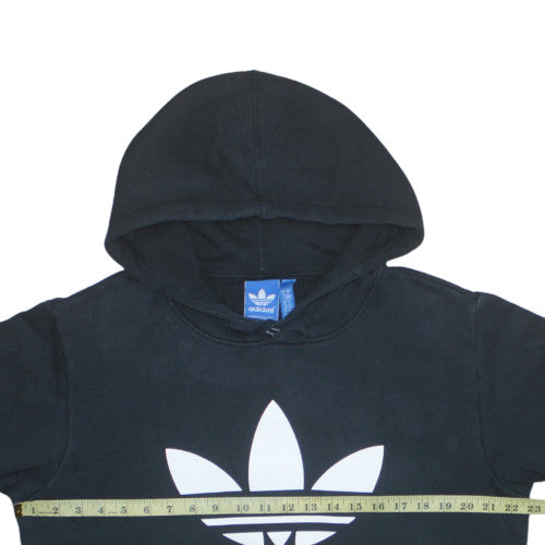 Mens UK Size M adidas Black Pullover Hoodie