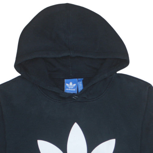 Mens UK Size M adidas Black Pullover Hoodie