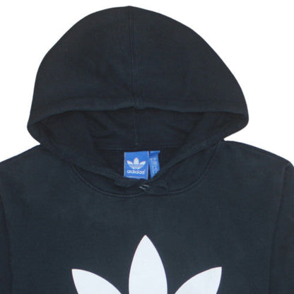 Mens UK Size M adidas Black Pullover Hoodie