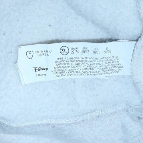 Womens UK Size 2XL Primark Grey Pullover Sweatshirt