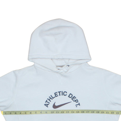 Womens UK Size XL Nike White Pullover Hoodie