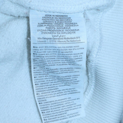 Womens UK Size XL Nike White Pullover Hoodie