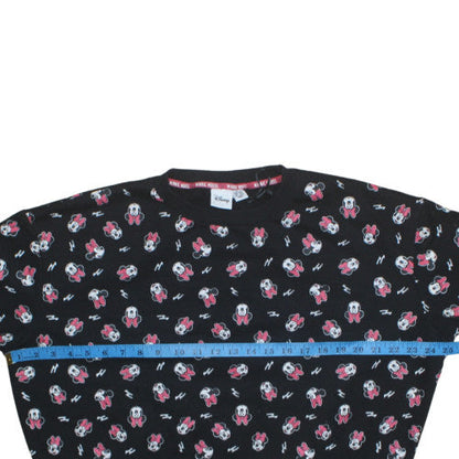 Womens UK Size M Disney Black Pullover Sweatshirt