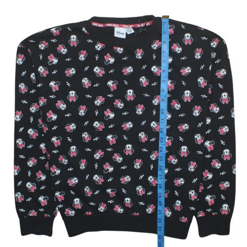 Womens UK Size M Disney Black Pullover Sweatshirt