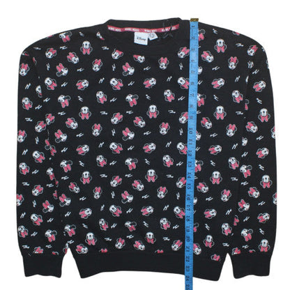 Womens UK Size M Disney Black Pullover Sweatshirt