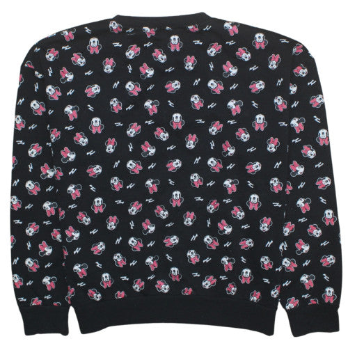 Womens UK Size M Disney Black Pullover Sweatshirt
