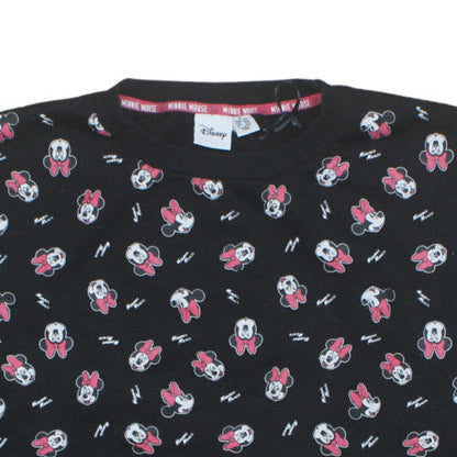 Womens UK Size M Disney Black Pullover Sweatshirt