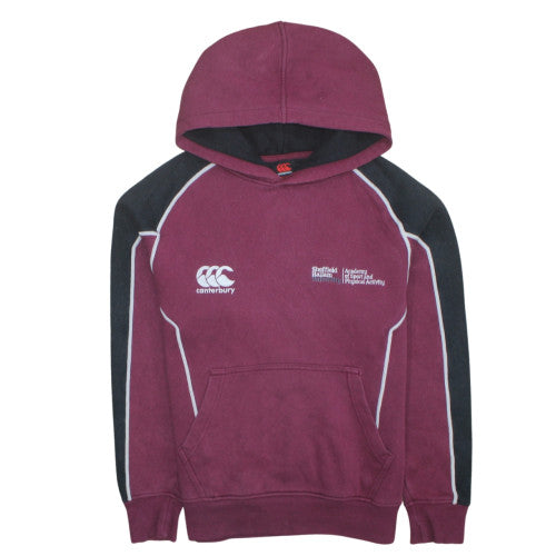 Mens UK Size S Canterbury Red Pullover Hoodie