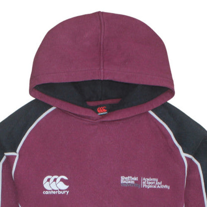 Mens UK Size S Canterbury Red Pullover Hoodie