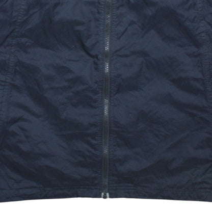 Adidas Men's Blue Hooded Windbreaker Jacket Size S