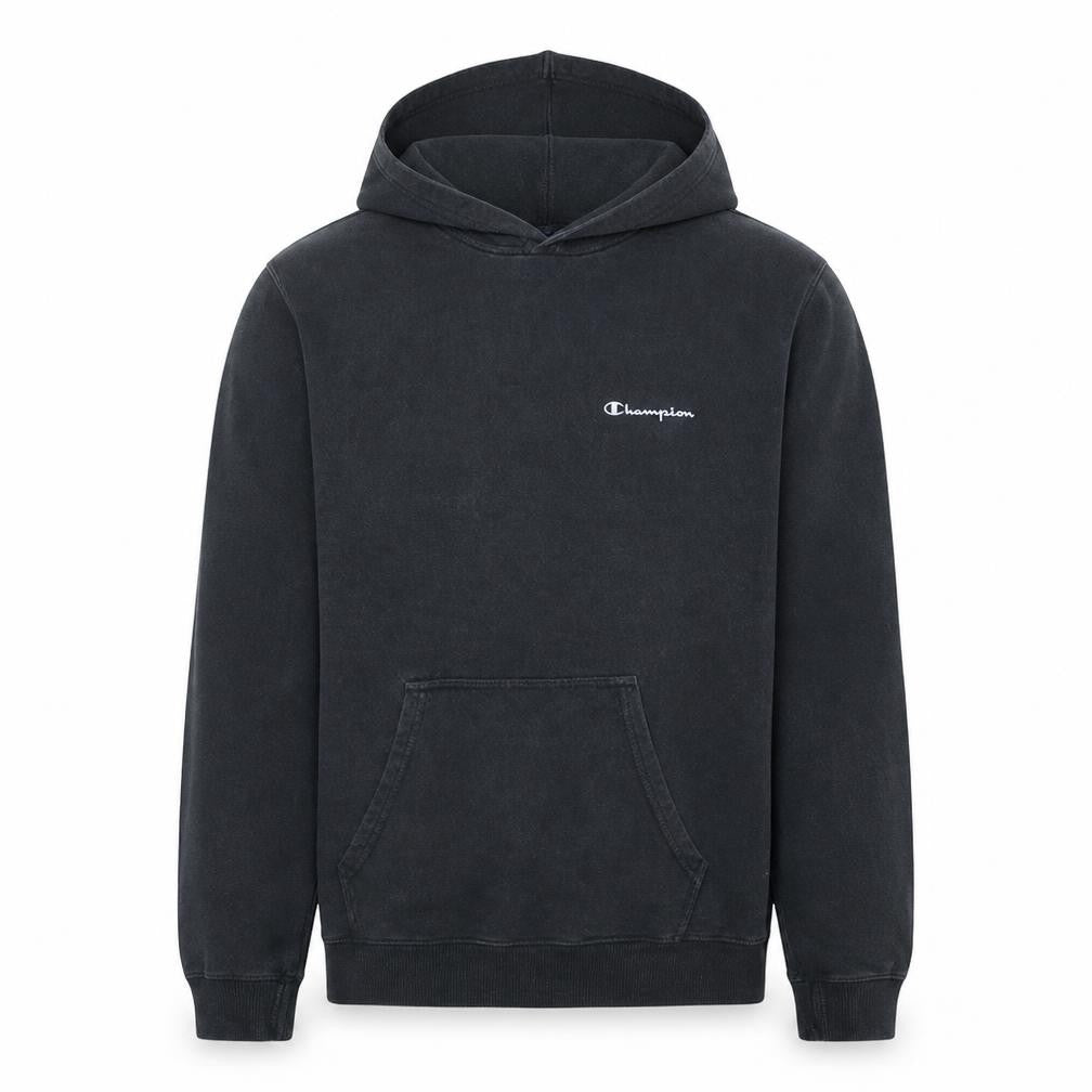 Mens UK Size L Champion Black Pullover Hoodie