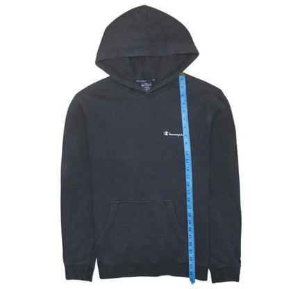 Mens UK Size L Champion Black Pullover Hoodie