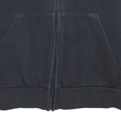 Womens UK Size S adidas Black Full Zip Hoodie