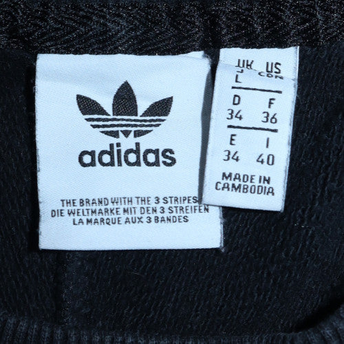 Womens UK Size 8 adidas Black Pullover Sweatshirt
