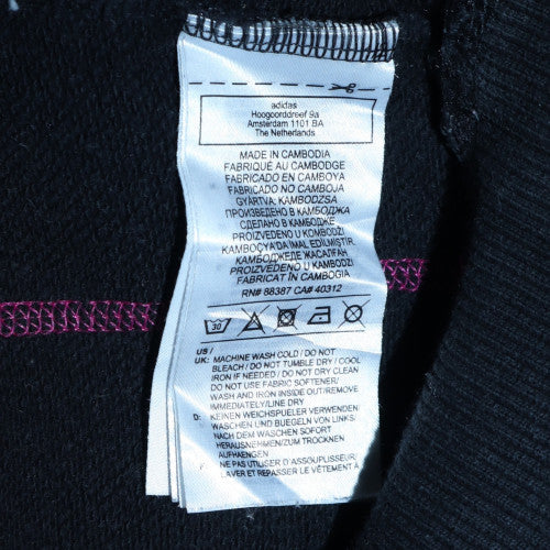 Womens UK Size 8 adidas Black Pullover Sweatshirt
