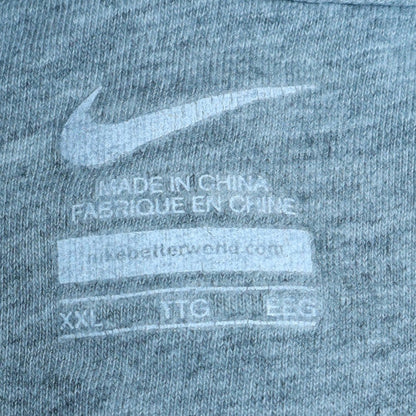 Mens UK Size 2XL Nike Black Full Zip Hoodie