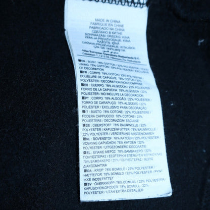Mens UK Size 2XL Nike Black Full Zip Hoodie