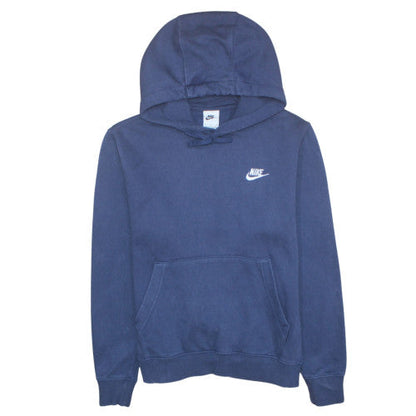 Mens UK Size S Nike Blue Pullover Hoodie
