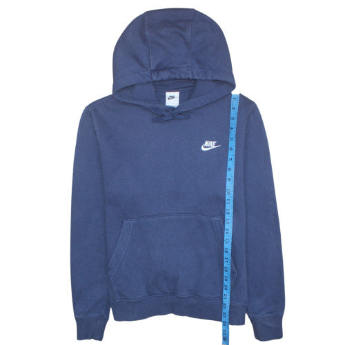 Mens UK Size S Nike Blue Pullover Hoodie