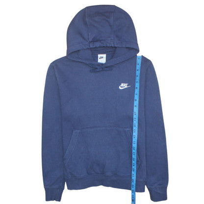 Mens UK Size S Nike Blue Pullover Hoodie