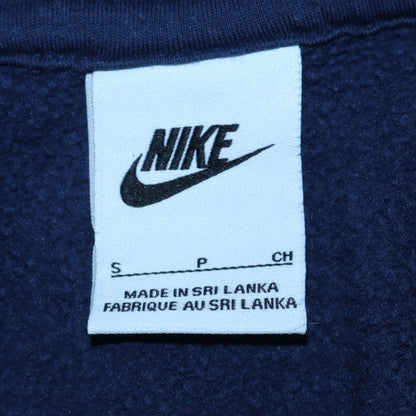 Mens UK Size S Nike Blue Pullover Hoodie