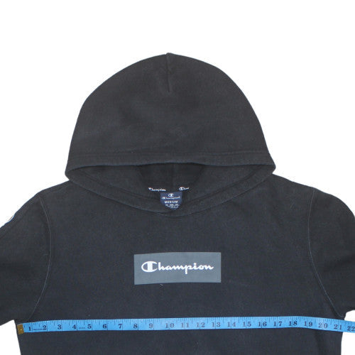 Mens UK Size M Champion Black Pullover Hoodie