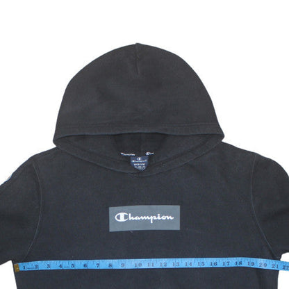 Mens UK Size M Champion Black Pullover Hoodie