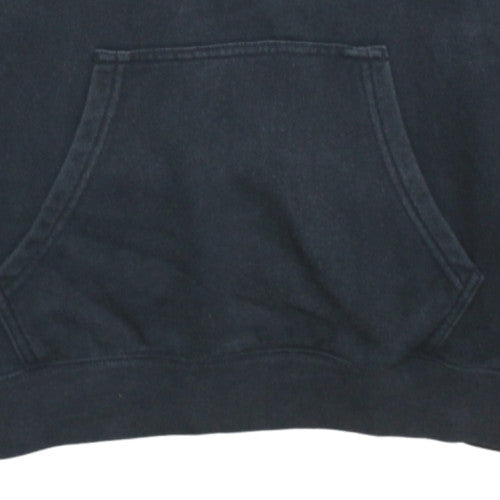 Mens UK Size M Champion Black Pullover Hoodie