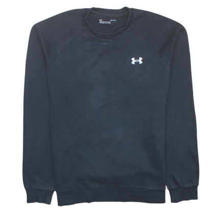 Mens UK Size L Under armour Black Pullover Sweatshirt