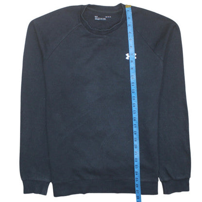 Mens UK Size L Under armour Black Pullover Sweatshirt