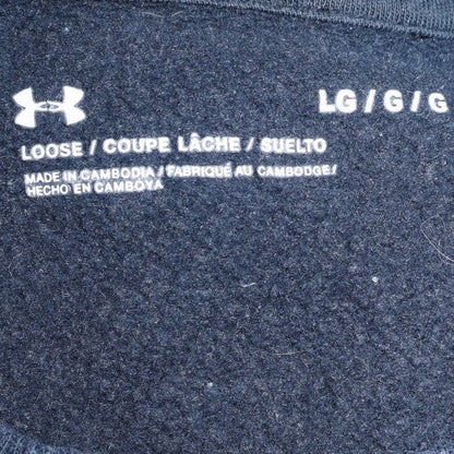 Mens UK Size L Under armour Black Pullover Sweatshirt