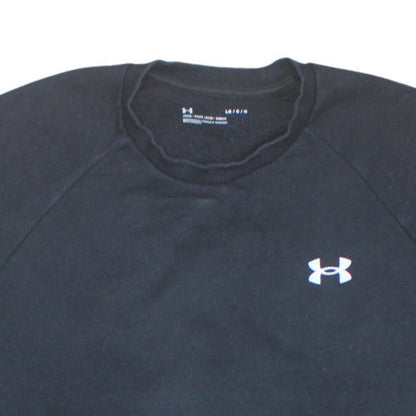 Mens UK Size L Under armour Black Pullover Sweatshirt