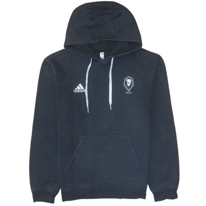 Mens UK Size M adidas Black Pullover Hoodie
