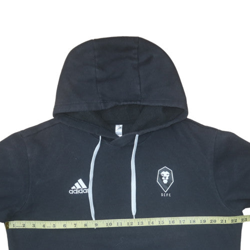 Mens UK Size M adidas Black Pullover Hoodie