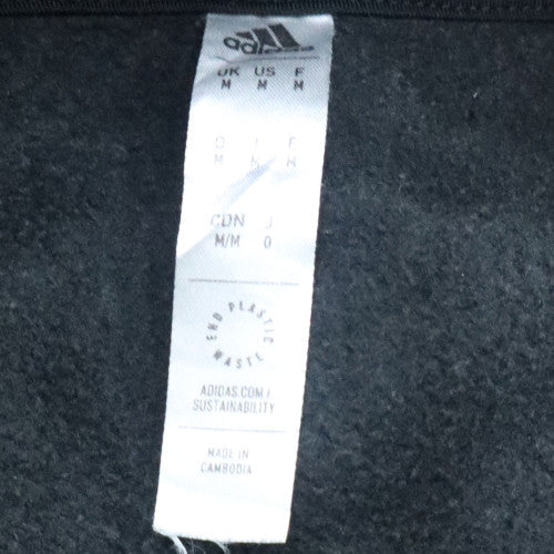 Mens UK Size M adidas Black Pullover Hoodie