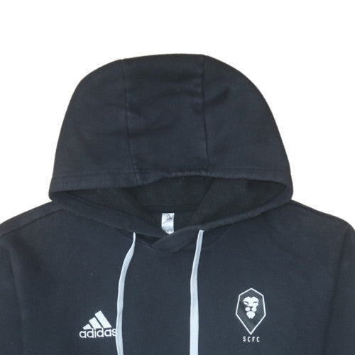 Mens UK Size M adidas Black Pullover Hoodie