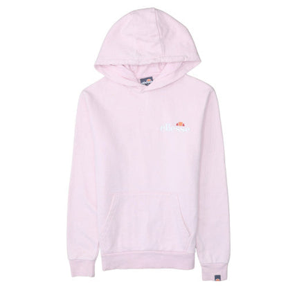 Womens UK Size 8 ellesse Pink Pullover Hoodie