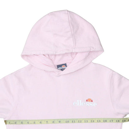 Womens UK Size 8 ellesse Pink Pullover Hoodie