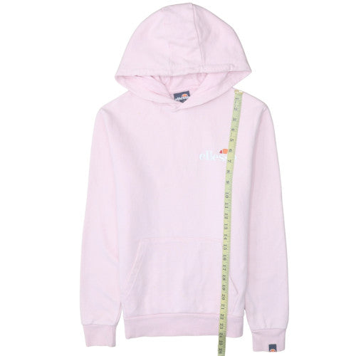 Womens UK Size 8 ellesse Pink Pullover Hoodie