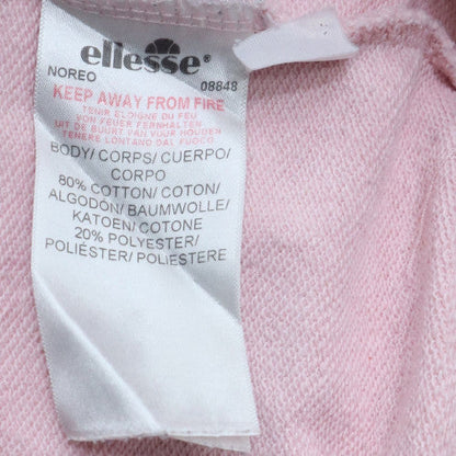 Womens UK Size 8 ellesse Pink Pullover Hoodie