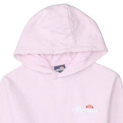 Womens UK Size 8 ellesse Pink Pullover Hoodie