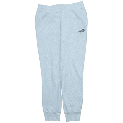 Puma Men Grey Jogger Trousers Medium Regular Fit